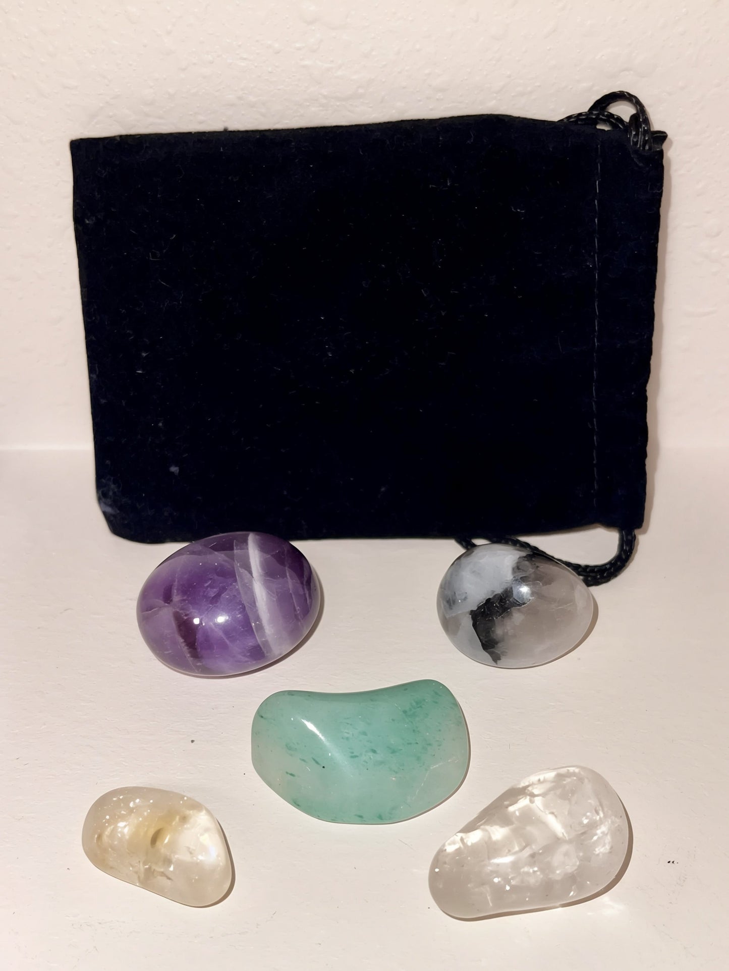 Custom Crystal Pocket Stone Set