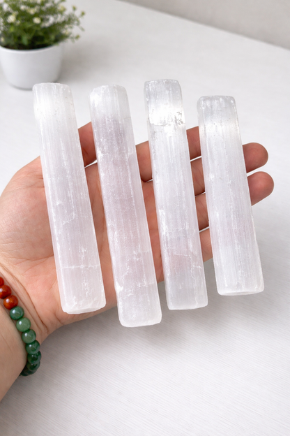 Selenite Crystal Wand