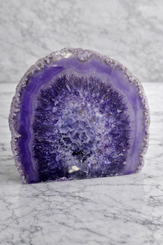 Purple Agate Geode