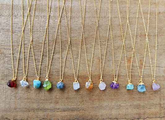Mystery Crystal Pendant Necklace