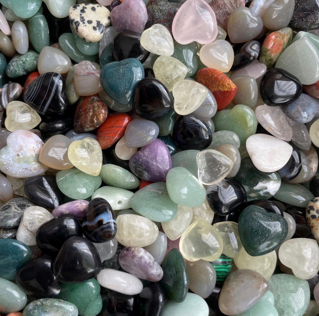 Mystery Mini Crystal Hearts — Set of 3